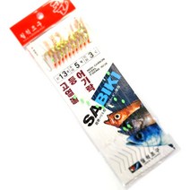[피싱드라마] 월척조구 Gatto 고등어-열기-볼락 사비키카드/배낚시/선상낚시/외줄카드채비