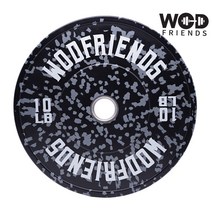 와드프렌즈 그레이 플렉 올림픽 범퍼 플레이트 원판 10LB (2PCS)