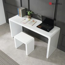 [리치웰] 하이그로시 멀티책상 1200 (의자별도), 색상:레드 / 사이즈:1200