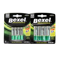 벡셀 니켈수소 고성능 AA AAA 4알 HR6 HR03 충전지 4알 1000회 충전, 벡셀 AAA 800mAh 4알, 4개입