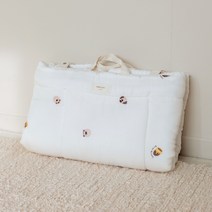 바미블랑 베어가족 어린이집 일체형 낮잠이불세트 모달 사계절, 베어가족 낮잠이불세트