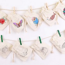 [디오피스]민화샵 복주머니 도안주머니 광목파우치 학습준비물, 단청 복주머니