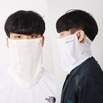 K2 귀걸이형 넥마스크+블루안트 페이스가드 넥스카프 2개입, 화이트