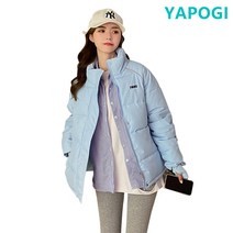 YAPOGI 하이넥 여성 숏패딩