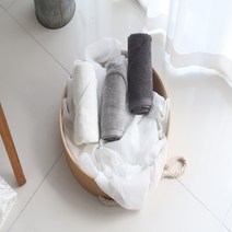 수파파 오가닉 먼지없는 호텔수건 뱀부타올 150g, 5개, 그레이