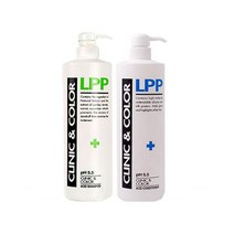 서울화장품 클리닉 앤 칼라 LPP 산성 샴푸 린스 1000g, 서울 클리닉 앤 칼라 산성린스 1000ml