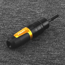 야마하 티맥스530 500 엑스맥스300 머플러 슬라이더 스틱 배기관 보호 가드 범퍼 튜닝 커스텀, 골드(TMAX)1개개