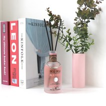 이쿠이쿠 페르몬 디퓨저 200ml 차량용방향제 실내방향제, 플라토닉(핑크), 1개