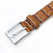 B045 블루마운트 캐주얼 남자벨트 악어벨트