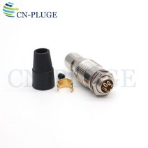 히로세 커넥터 HR10A-7P-6S (73) / 산업용 카메라 6 핀 암 플러그 소켓, 02 socket