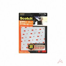 [미사문구]3M 블랙박스 하이패스용 고내열 폼 양면테이프 (회색) 10cmX10cm, 상세페이지 참조