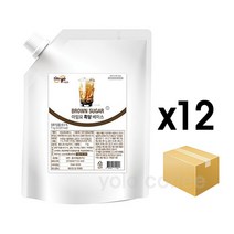 아임요 흑당베이스 1kg 12개(1BOX, 12개