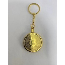 기념주화 비트코인선물 모형소품순금 도금 비트코인 키 체인 비트 코인 도그 개 동전 열쇠 고리 소장용, 01 라이트 그레이