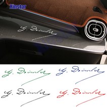카픽서 메르세데스 벤츠 자동차 바디 스티커 G 데칼 A C E S CLA GLS GLE ML B 클래스 AMG 2X, 01 Black