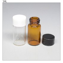 5ml 유리 바이알 샘플병 (100개), 갈색