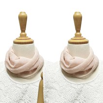 엄마짱 MK_9302_셔링쉬폰 목주름 스카프 2개 셋트/ 여성쁘띠스카프 여성봄여름스카프 여성 사계절 스카프 여성실내용두 봄여름 헤어밴드 여성반다나 여성목주름스카프 여성목주름밴드