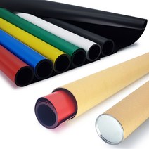칼라 고무롤 자석 1M 자동차스티커 PVC 고무자석판, 이방성_롤자석1M_흰색