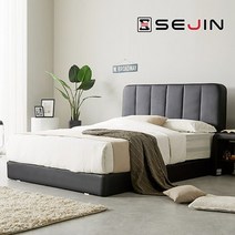 세진침대 리비아 투매트침대+9존독립 20T 매트리스SS, 초코브라운