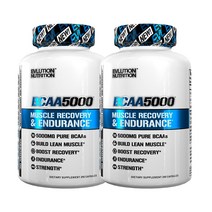 EVLUTIONNUTRITION BCAA 5000mg 캡슐, 240개입, 2개