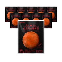 미트리 맛있는 소스 소고기 스테이크 스리라차마요, 120g 10팩