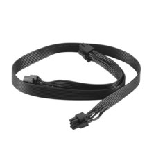AU42 -PCI-E 6 핀-2 포트 + 2 핀 전원 공급 장치 케이블 쿨러 마스터 V 시리즈 V850 V700 V1000 모듈 형 PS, 01 black