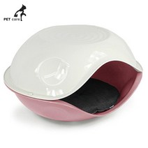지올플라스트 덕 필로우 켓 하우스 (핑크) (불투명), 상세페이지 참조