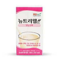 메디웰 뉴트리웰 당뇨식 팩 190ml 24팩 환자용 균형 영양식