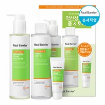 리얼베리어 [리얼베리어] 컨트롤-T 클렌징 폼 190ml+토너 190ml 기획세트, 단품없음