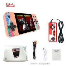 800 레트로 콘솔 더블 핸드 헬드 게임 플레이어 배터리 30 인치 LCD 내장 400 비디오 를위한 선물 클래식 Videoconsolas, 800 Games6