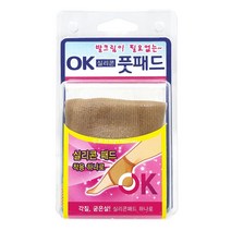 OK 발크림이 필요없는 실리콘 풋패드, 1개