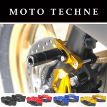 2021 혼다 PCX125 원형 안개등 브라켓 앞쇼바 바이커스, Red - 레드, 1개