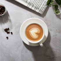 풍경이야기 시라쿠스 뉴욕 빈티지 레트로 카페라떼잔세트 32..., 단품