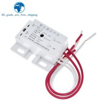 220V AC 50Hz 자동 적외선 센서 스위치 PIR 마이크로 웨이브 레이더 바디 모듈 시간 거리 범위 조정 가능