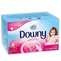 다우니 드라이시트 240매 에이프릴향 new, 구매안함