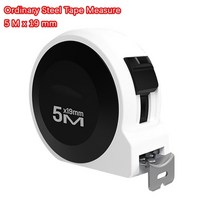 3-in-1 레이저 줄자 거리 측정기 적외선 고정밀 지능형 전자 눈금자 크로스 라인 측정 도구 도구, 5m 일반 블랙, 1개