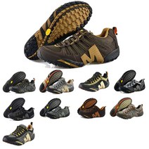 YAPOGI 머렐등산화 보도화 야외 미끄럼방지 트레킹화 가죽