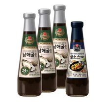 백설남해굴소스500g X 3+ 굴소스해물맛360g