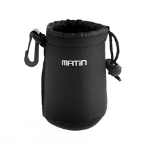 3mm 두꺼운 렌즈 가방 대략 네오프렌 벨트 루프 전세계 Matin Neoprene 방수 소프트 카메라 렌즈 파우치 가방 케이스 프로모션, [03] L