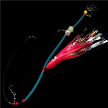 피문어채비 대왕문어 동해문어 꼴뚜기 돌문어 피문어 스커트 채비, 1개