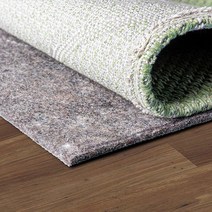 Unique Loom Uni-Luxe 듀얼 표면 펠트 및 고무 미끄럼 방지 러그 패드 0.6cm(1/4인치) 두께 (61.4cm(2피트) x 7.6cm(3인치))