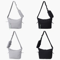 네파 22S/S 여성 크로스백 (폰파우치 포함)/가벼운소재/우수한 발수력/ 랑체아 크로스백 7I27531, 블랙