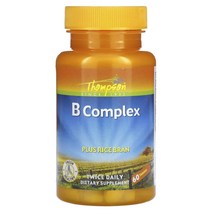 Thompson (톰슨) B 복합체 쌀겨 추가 60 정옵션확인필수