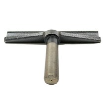 목공 터닝 공구 홀더 길이 15cm5.91 '일체형 주조 칼럼 직경 16mm0.63' 금속 가공 선반 용