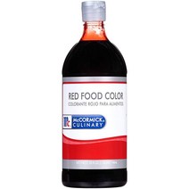 McCormick 요리용 레드 푸드 컬러링 32 fl oz, 32 Fl Oz (Pack of 1)