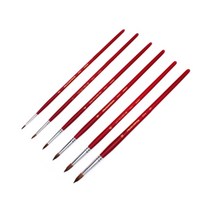 SS1810 (화홍)수채화붓 환붓 771 마모 둥근붓 6본조, 단품