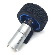 모터 커플링 JGA25-370 휠 키트 DC 6/12/24V 인코더 기어 4mm 샤프트 장착 브래킷 커플 링 65mm 12-620 RPM 자동차 용, [04] 60RPM, [01] 6V