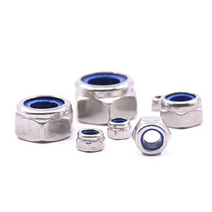 스텐 나일론 너트 볼트 m3 m4 m5 m6 m8 m10 m12 3/8inch 1/2inch 개당 소량 낱개, 스텐 나일론너트, 1/2(연부)