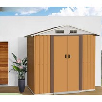 조립식창고 전원주택 정원 농막 간이창고, 그레이 싱글 슬로프 B (패키지 설치)