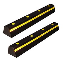 하이큐 고무주차블럭 대형 1000 ( 2개세트 ) / 주차안전용품, 본품2개 (설치장소 콘크리트: 세트앙카)