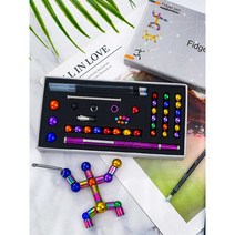 자석 볼펜 펜 다기능 교육 놀이 문구, 코드북 A패키지 0.5mm